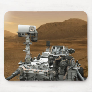 Nahaufnahme des Mars-Neugier-Vagabunden Mousepad