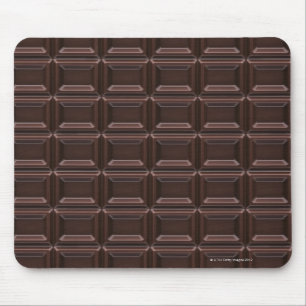 Nahaufnahme des Schokoladen-Bar Mousepad