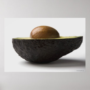 Nahaufnahme einer Avocado Poster