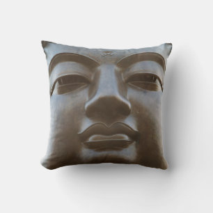 Nahaufnahme einer Buddha-Statue Kissen