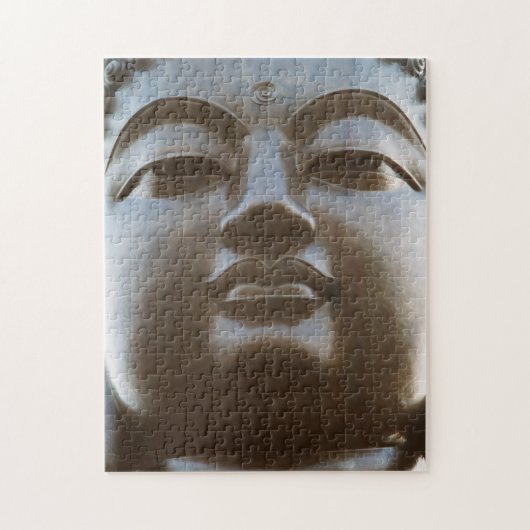 Nahaufnahme einer Buddhastatue Puzzle (Vertikal)
