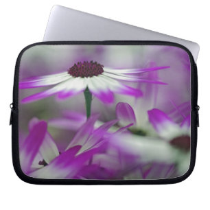 Nahaufnahme einer violetten Blume, Keukenhof-Garte Laptopschutzhülle