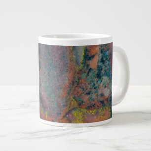 Nahaufnahme eines Christmas Jasper Jumbo-Tasse