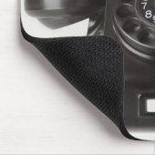 Nahaufnahme eines Drehtelefons Mousepad (Ecke)