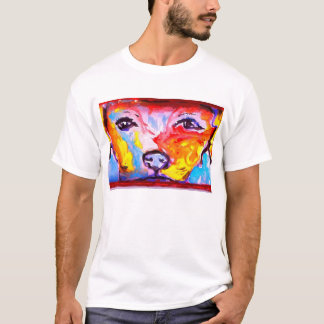 Nahaufnahme eines guten Hundes T-Shirt