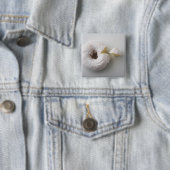 Nahaufnahme eines Kuchens Button (Beispiel)