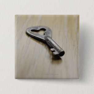 Nahaufnahme eines Schlüssels Button