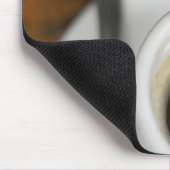 Nahaufnahme eines Tasse Kaffees 2 Mousepad (Ecke)