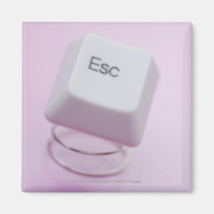 Nahaufnahme eines Taste ESC Magnet