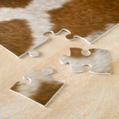 Nahaufnahme-Giraffen-Gesichts-wilde Puzzle (Seite)