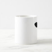 Nahaufnahme Kuh Neugier Kaffeetasse (Mittel)