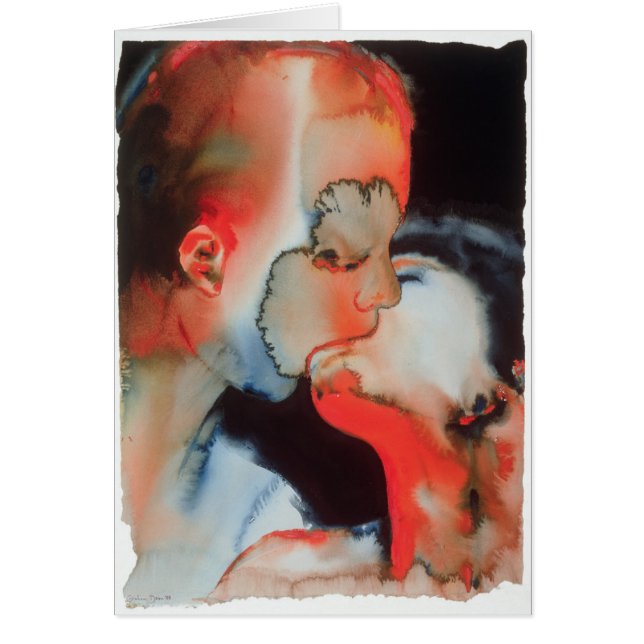 Nahaufnahme-Kuss 1988 (Vorne)