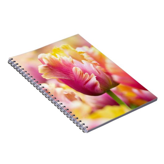 Nahaufnahme-Tulpen Notizblock (Rechte Seite)