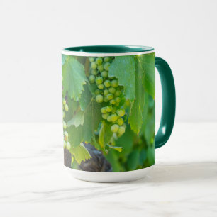 Nahaufnahme von reifenden Trauben Tasse