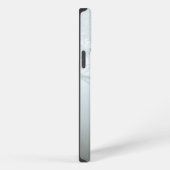 Nahaufnahme von Schneeflocken iPhone Hülle (Rechte Seite)