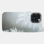 Nahaufnahme von Schneeflocken iPhone Hülle (Rückseite (Horizontal))