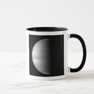 Nahaufnahmeansicht des Planeten Jupiter Tasse