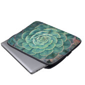 NahaufnahmeSucculent Laptopschutzhülle (Vorne Knopf)