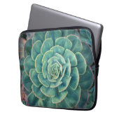 NahaufnahmeSucculent Laptopschutzhülle (Vorderseite Links)