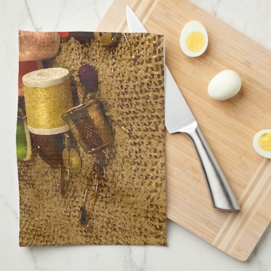 Nähbedarf Handtuch (Viertel Falte)