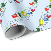 Nähbegriff Geschenkpapier (Rolleneckpunkt)