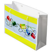 Nähbegriff Große Geschenktüte (Vorderseite Schrägansicht)