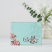 Nähbegriffe Postkarte (Stehend Vorderseite)