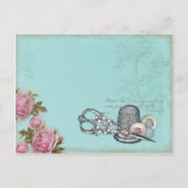 Nähbegriffe Postkarte (Vorderseite)