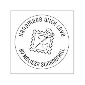 Nähboote handgefertigt mit Liebe Permastempel (Design)