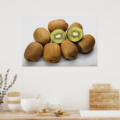 Nahe Anpflanzung von Kiwi 2 Poster (Küche)
