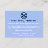 Nahe Anruf-Hochschulinfo-Geschäfts-Karte Visitenkarte (Rückseite)