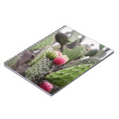 Nahe Ansammlung von Kakteen Notizblock (Linke Seite)