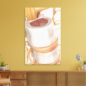 Nahe Aufnahme einer wirbellosen Scheibe in der Wir Leinwanddruck (Insitu (Wohnzimmer))