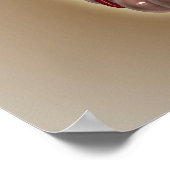 Nahe Aufnahme von Alveolus Poster (Ecke)