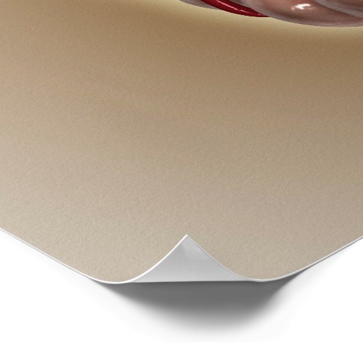 Nahe Aufnahme von Alveolus Poster (Ecke)