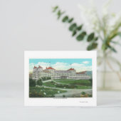 Nahe Außenansicht des Hotels Washington Postkarte (Stehend Vorderseite)