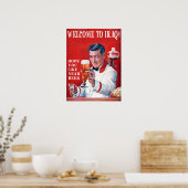 Nahe Bär Poster (Küche)