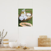 Nahe Behandlung mit Papaya-Massagen Poster (Küche)