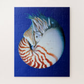Nahe Bildung von Chambered Nautilus Puzzle (Vertikal)