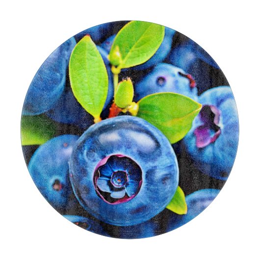 Nahe Blaubeeren Schneidebrett (Vorderseite)
