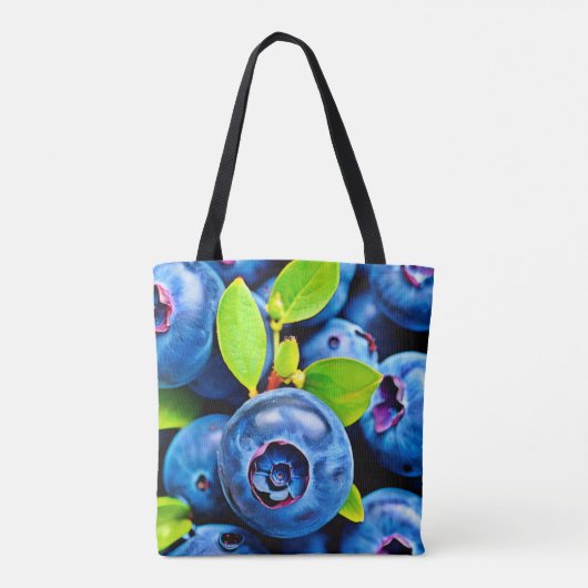 Nahe Blaubeeren Tasche (Rückseite)