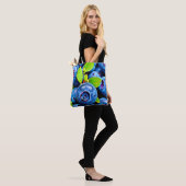 Nahe Blaubeeren Tasche (Am Model)