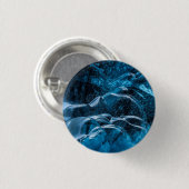 Nahe blaue Eiswände Button (Vorne & Hinten)