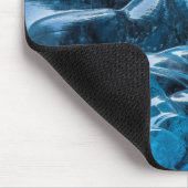 Nahe blaue Eiswände Mousepad (Ecke)