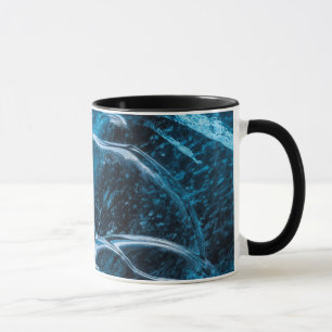 Nahe blaue Eiswände Tasse