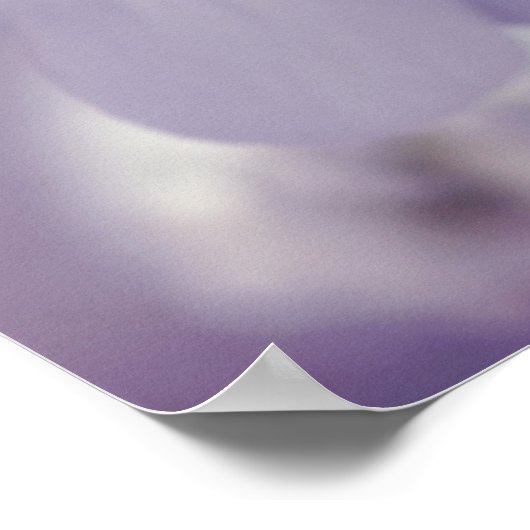 Nahe Blume Poster (Ecke)