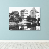 Nahe Bridge, Bad Kreuznach, c.1910 Leinwanddruck (Insitu (Holzboden))