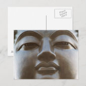 Nahe Buddha-Statue Postkarte (Vorne/Hinten)
