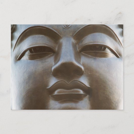 Nahe Buddha-Statue Postkarte (Vorderseite)