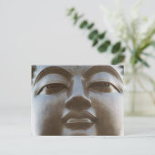 Nahe Buddha-Statue Postkarte (Stehend Vorderseite)